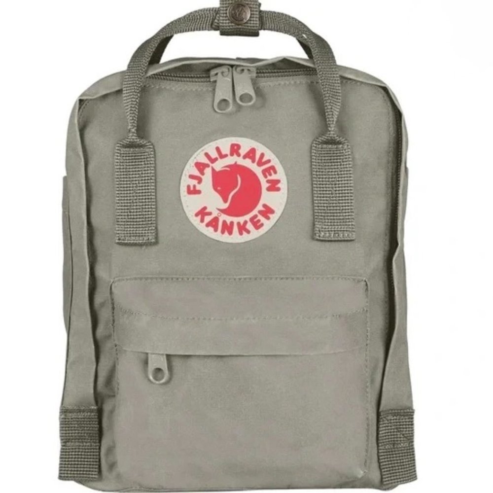 Fjallraven Mini Kanken Backpack Fog